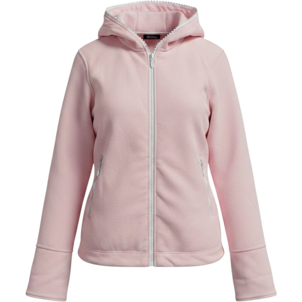 SCOTTeVEST Chloe Bling Hoodie Womens XL Pink Travel Fleece Tech Pockets Zip Up